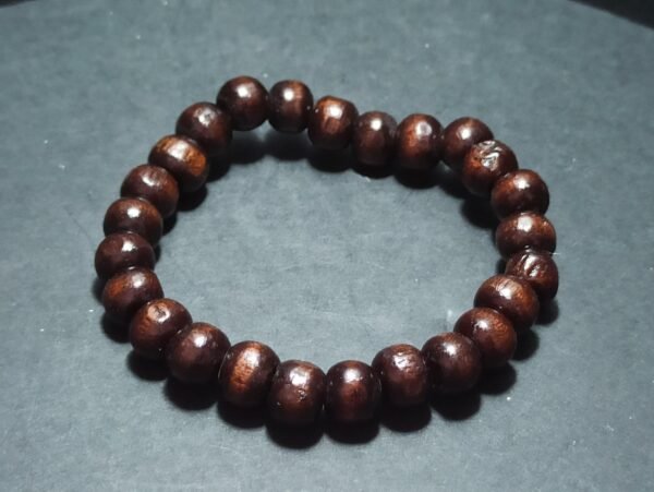 Bracelet perles bois