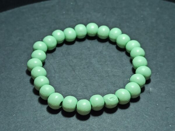 Bracelet perles bois