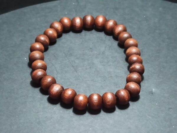 Bracelet perles bois