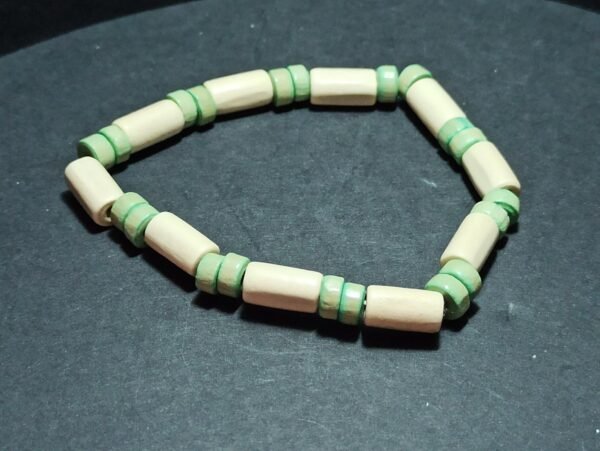 Bracelet perles bois