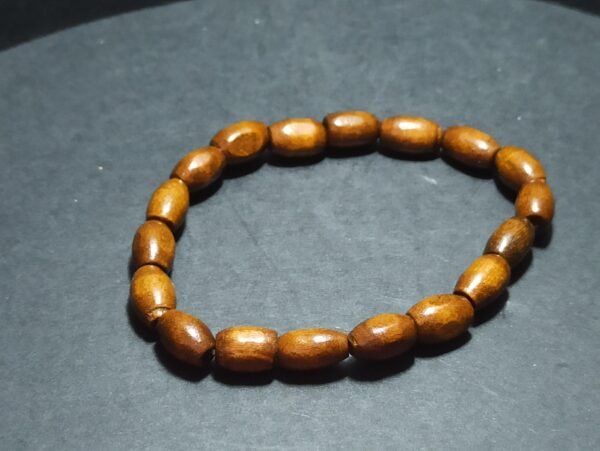 Bracelet perles de bois